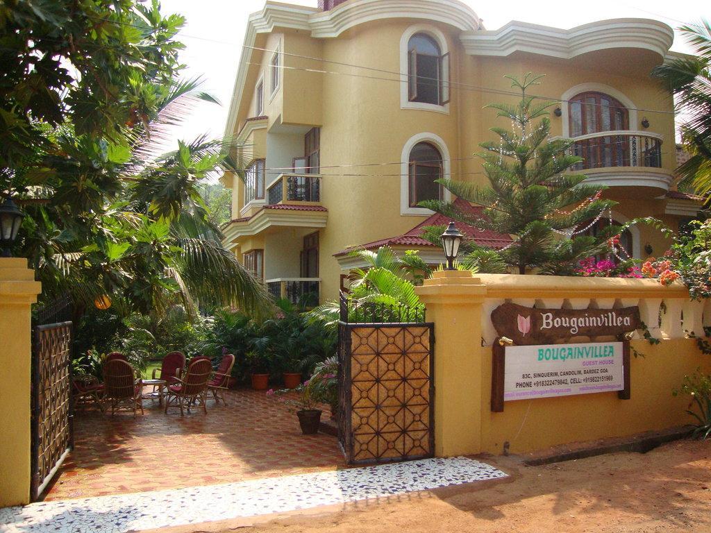 Bougainvillea Guest House Candolim Exterior foto